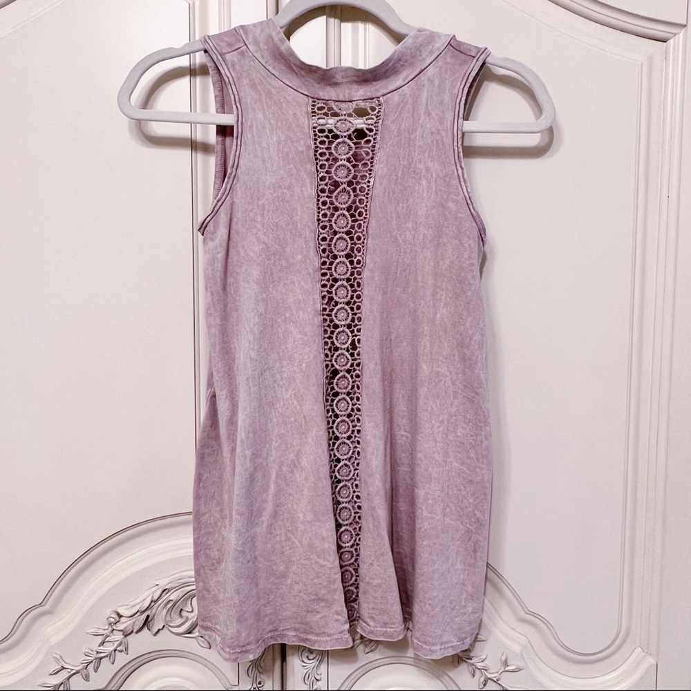 ⭐️ Altar’d State Soft Pink Flowy Casual Top